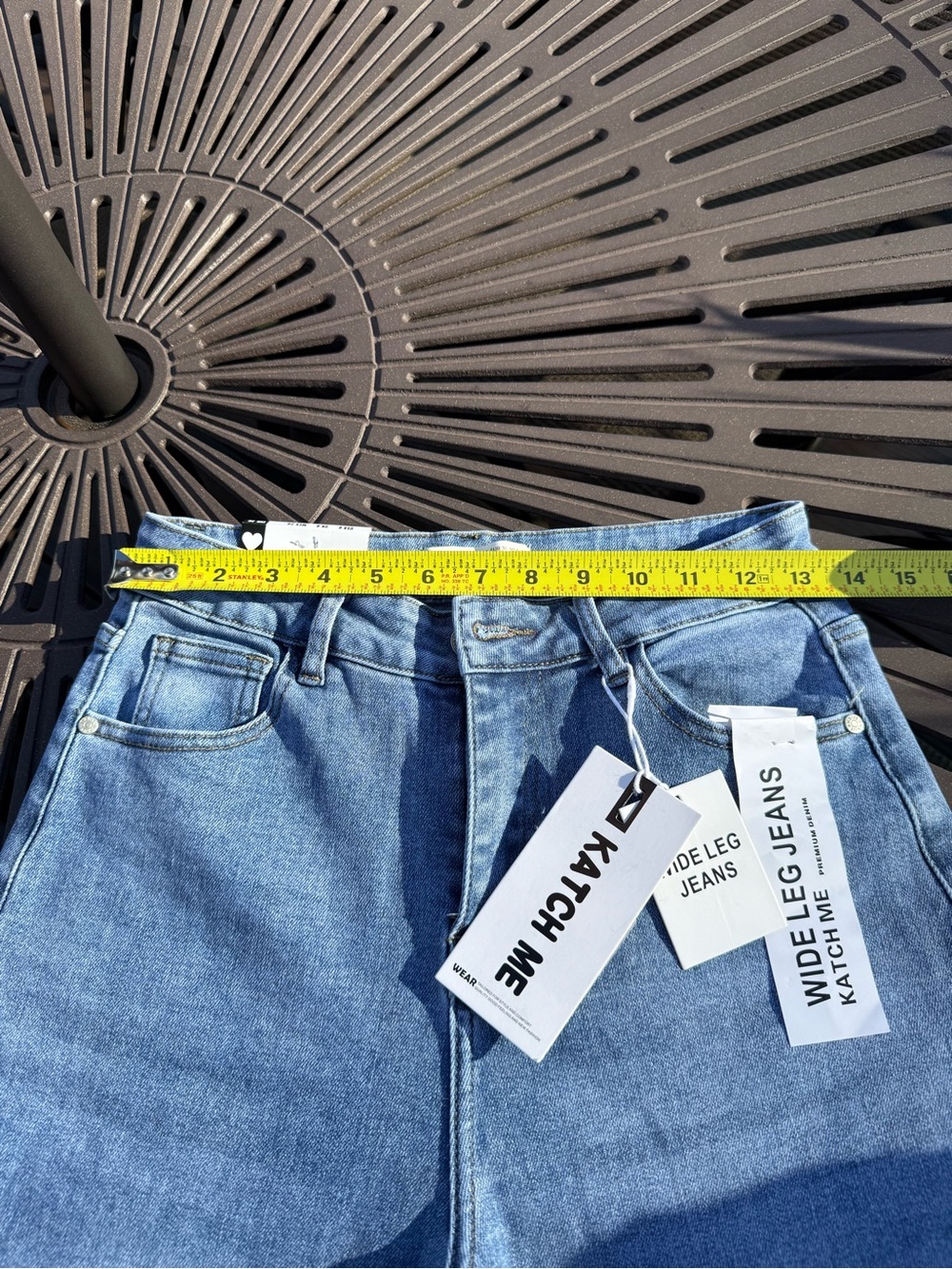 Katch Me wide leg jeans , NWT , sz 6 - Picture 10 of 10